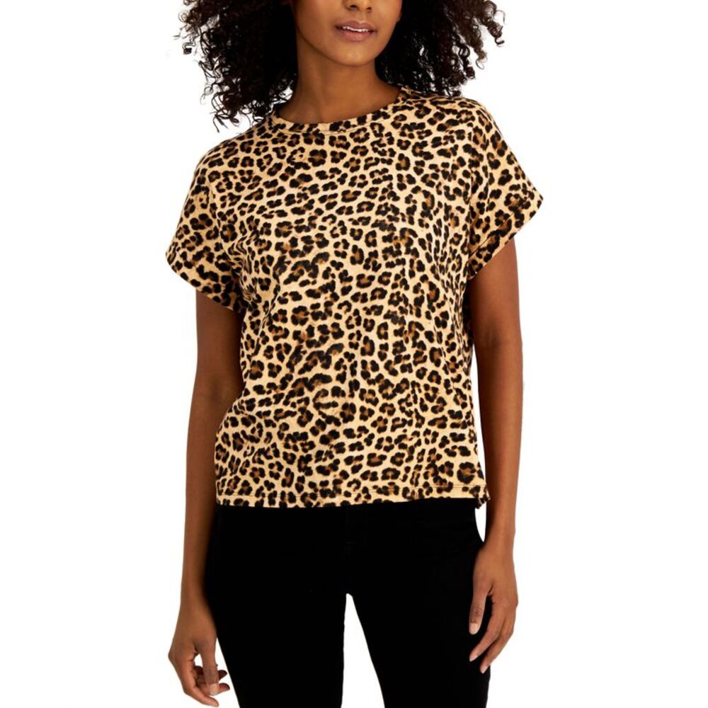 INC International Concepts Womens Boxy Fit T-Shirt